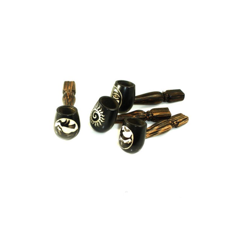 Tagua-Pfeife aus 'Öko-Elfenbein'