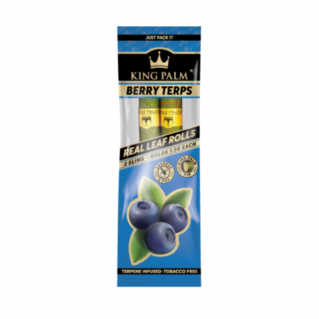 King Palm Slim Rolls BERRY TERPS 2 Stk.