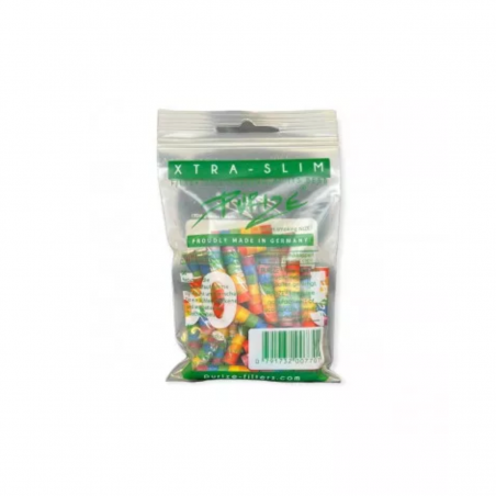 PURIZE XTRA Slim Rainbow Aktivkohlefilter 5,9mm 50 Stk.