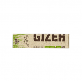 Gizeh Hanf & Gras King Size Slim Longpapers + Tips
