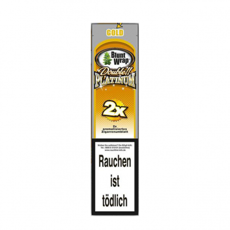 Blunt Wrap Double Platinum GOLD 2 Stk.