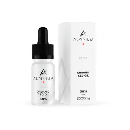 Alpinium Pures Breitspektrum CBD Öl 10ml 30%