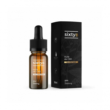 Sixty8 Vollspektrum CBD Öl 10ml 25%