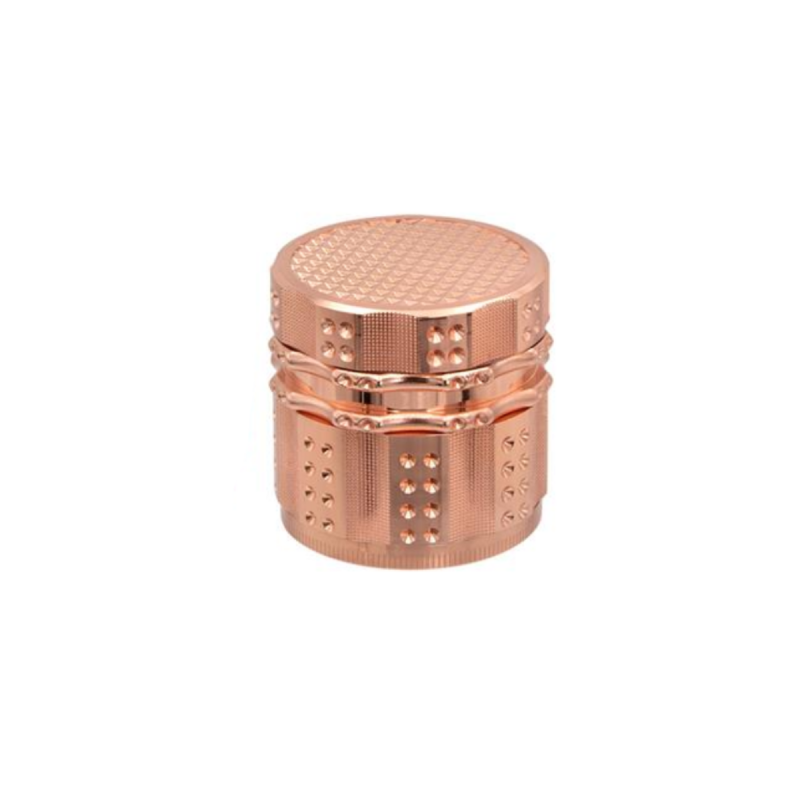 'Roségold' Aluminium Grinder 4-teilig