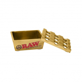 RAW Metallaschenbecher Gold