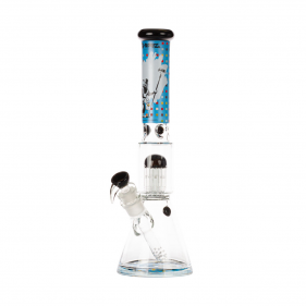 G-Rollz 'Banksy's Paintroller Rat' Borosilikatglas Bong