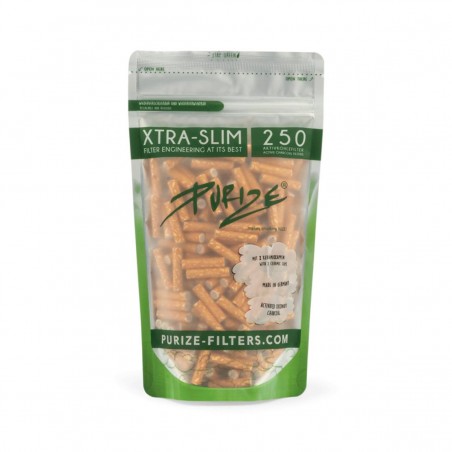 PURIZE XTRA Slim Spion Aktivkohlefilter 5,9mm 250 Stk.