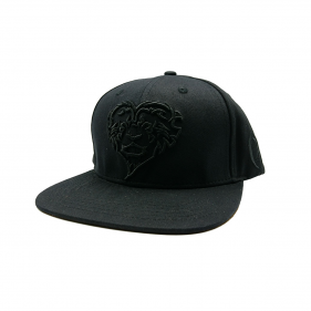 Lauren Rose 'Lion 420 Heart' 420 Snapback Basecap Schwarz