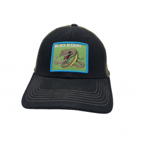 Lauren Rose 'Black Mamba' 420 Trucker Hat Basecap Schwarz
