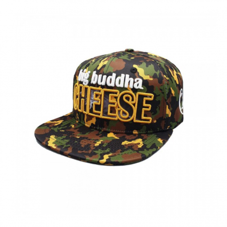 Lauren Rose 'Buddha Cheese' 420 Snapback Basecap Camo