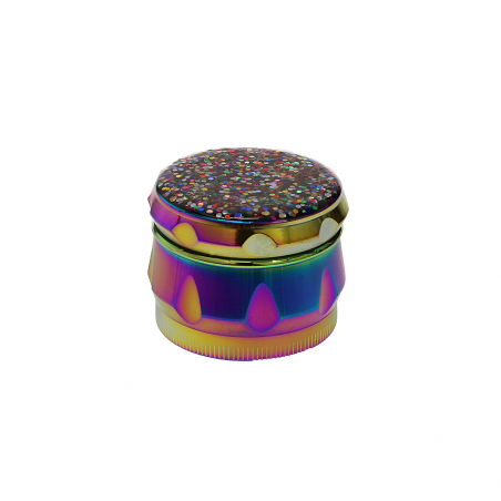 'Konfetti Glitter' Aluminium Grinder 4-teilig