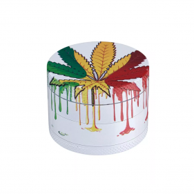 Champ High 'Colorful Leaf' Aluminium Grinder 4-teilig
