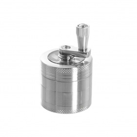 Champ High Mini Aluminium Grinder 4-teilig mit Kurbel
