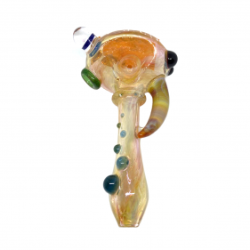 Daydream Glass Glaspfeife mit Opal Gelb