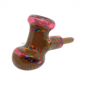 KitKanzGlass Glaspfeife mit Opal Regenbogen