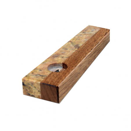 Specksteinpfeife mit Shishamholz