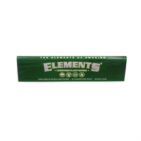 Elements Green King Size Slim Longpapers