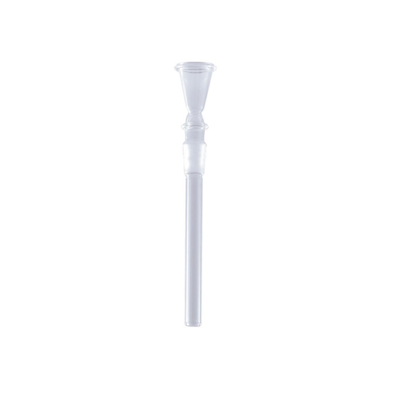 Glas Chillum Einsatz mit Trichterkopf 190mm NS14