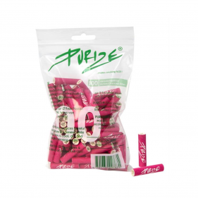 PURIZE Regular Size Pink Aktivkohlefilter 8mm 100 Stk.