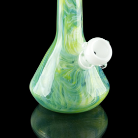 Noble Glass Medium Softglas Beakerbong Grün