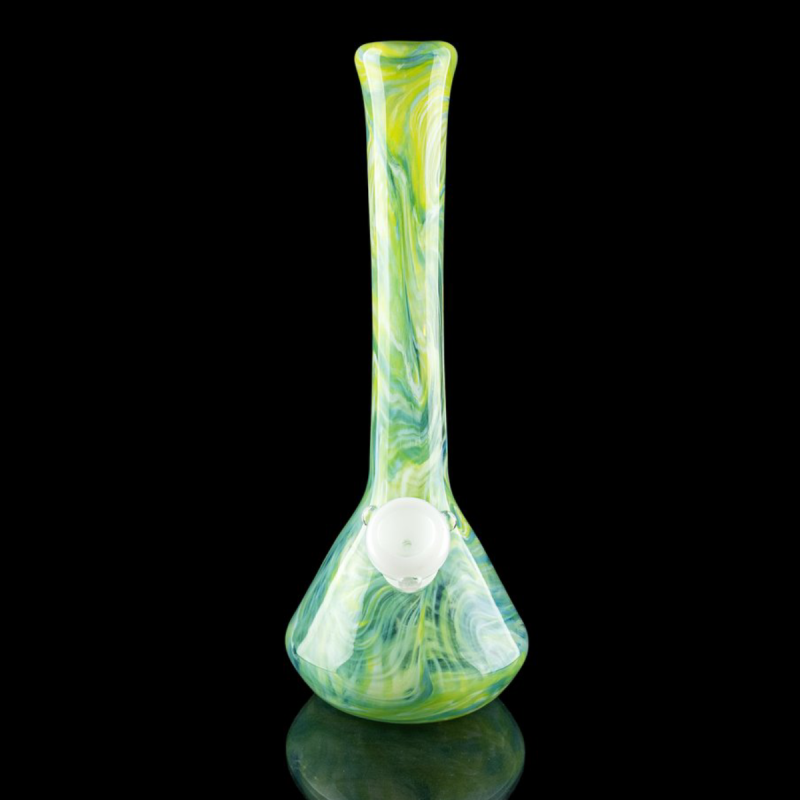 Noble Glass Medium Softglas Beakerbong Grün