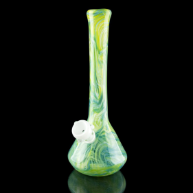 Noble Glass Medium Softglas Beakerbong Grün