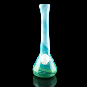 Noble Glass Medium Softglas Beakerbong Blau-Grün